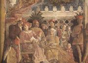 Andrea Mantegna The Gonzaga Family and Retinue finished (mk080 Spain oil painting artist